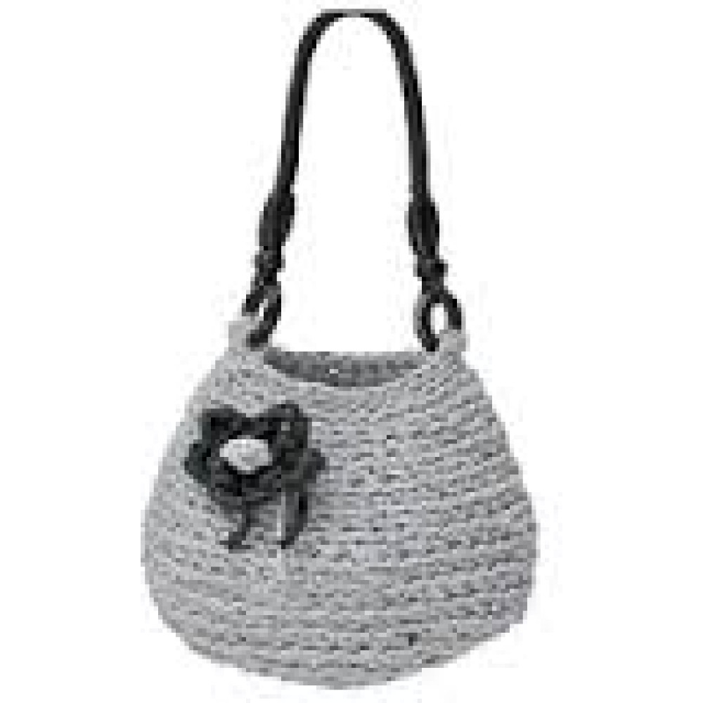 DMC - Kit Crochet - Hoooked Bag Rimini - Grey
